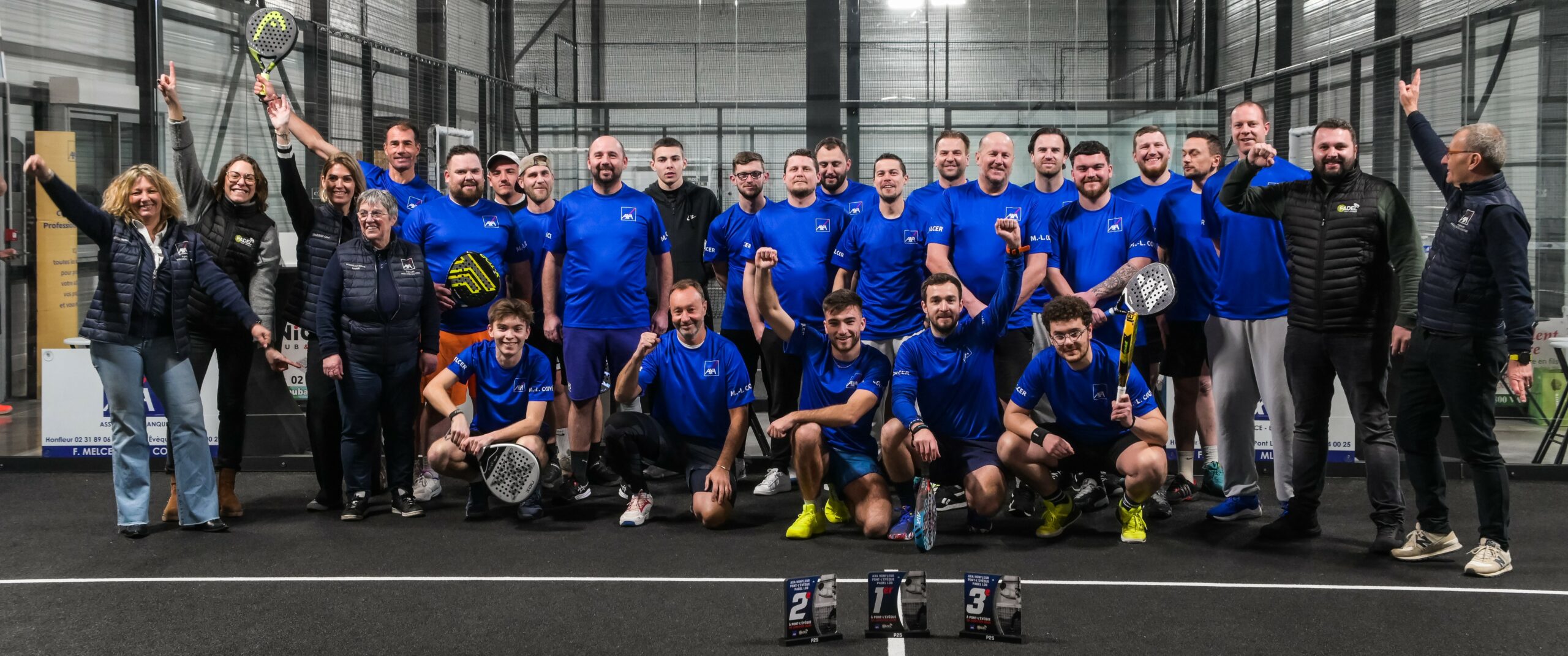 Joueurs P25 - Tournoi sponsorisé par AXA