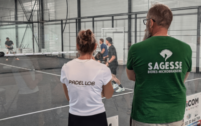 Comment faire connaitre son entreprise localement en Normandie : Retour sur le Tournoi sponsorisé par Sagesse chez Padel LOB
