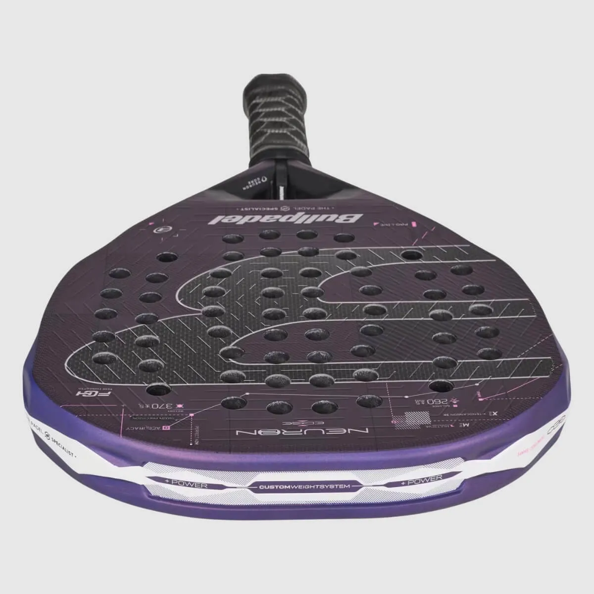 Raquette de Padel Bullpadel Neuron 02 Edge 27, Carbone, Adulte – Image 10