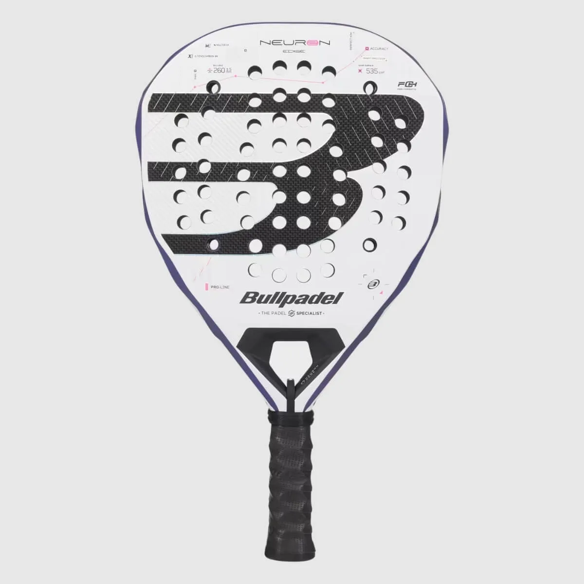 Raquette de Padel Bullpadel Neuron 02 Edge 27, Carbone, Adulte – Image 3